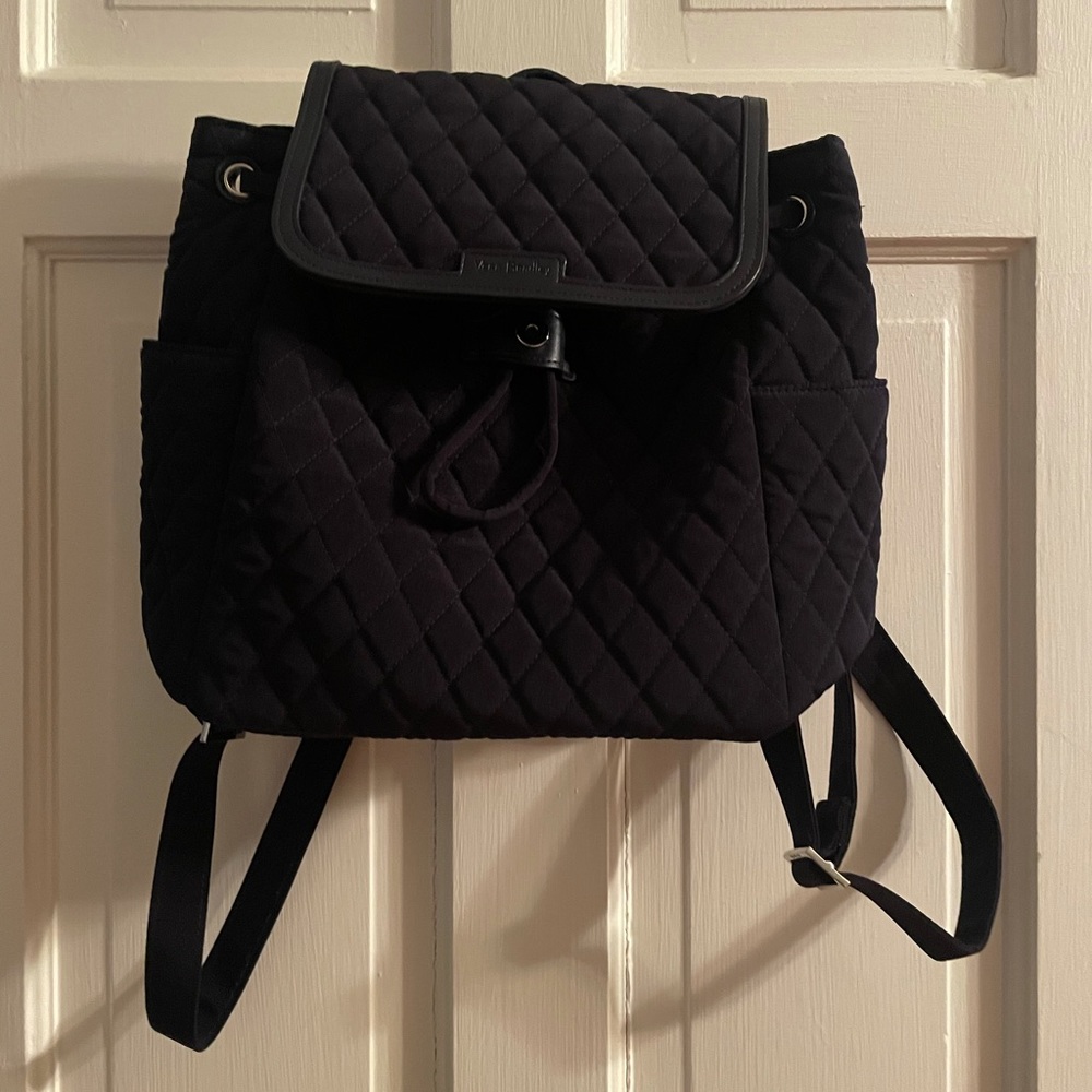 Vera Bradley Navy Blue Mini Backpack